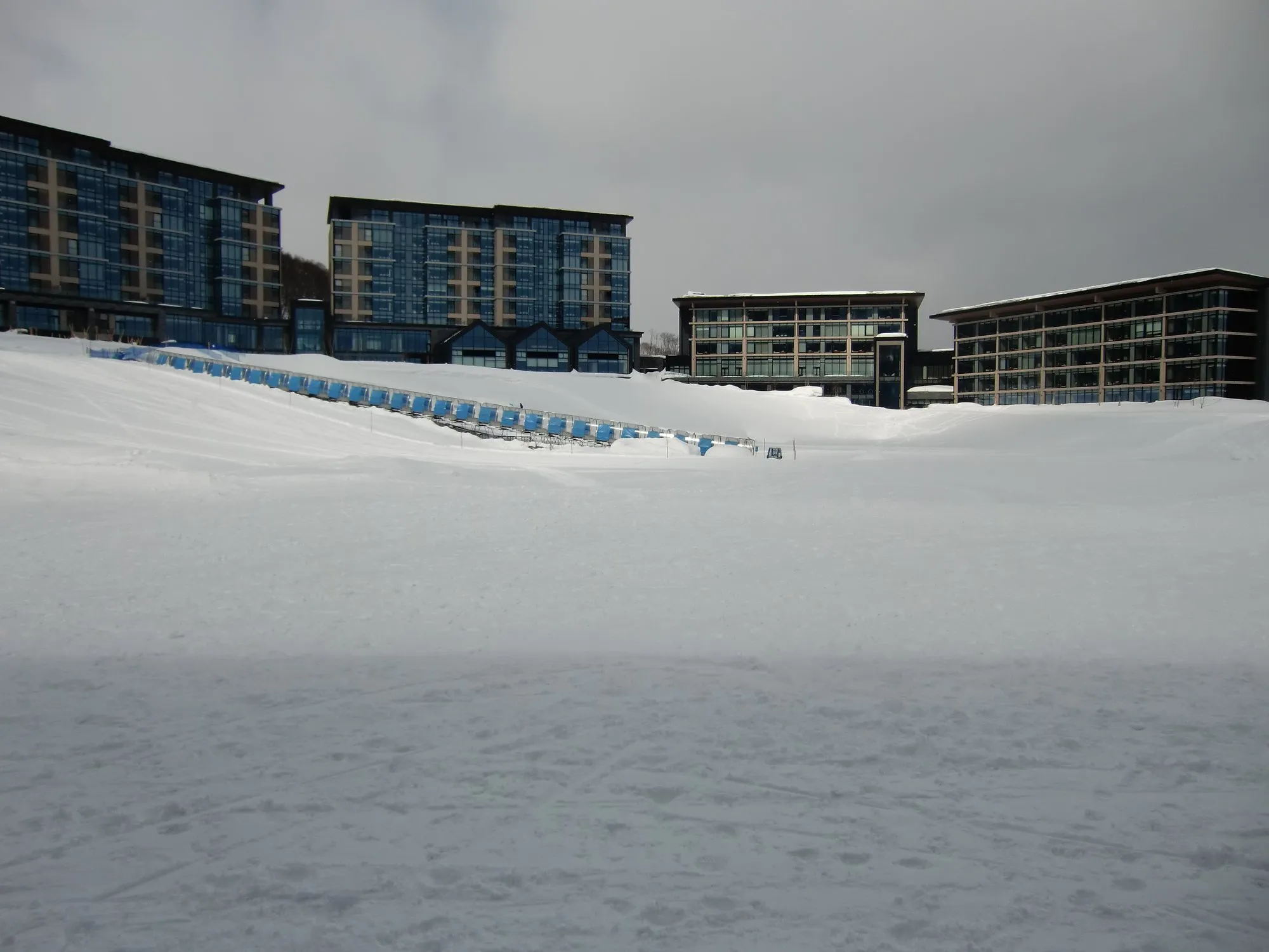 Park Hyatt Niseko Hanazono above the Hanazono beginner slope