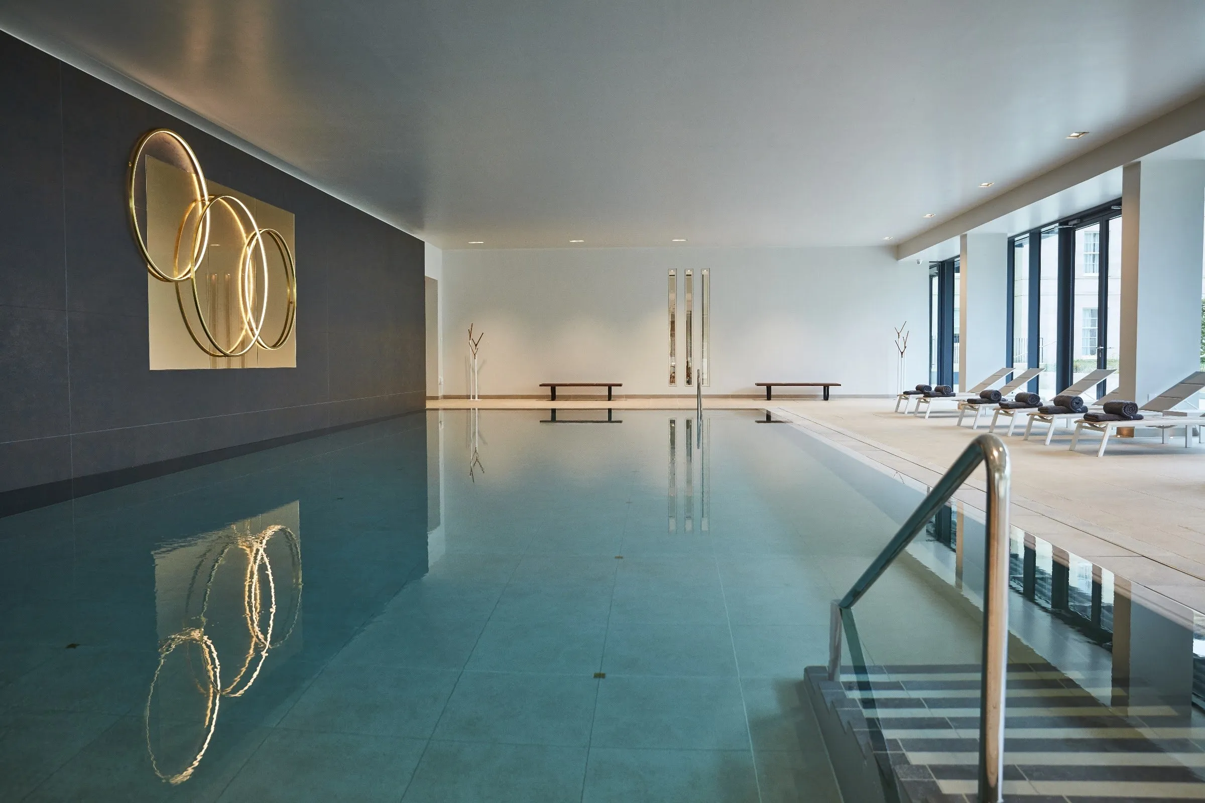 The 17-metre indoor pool